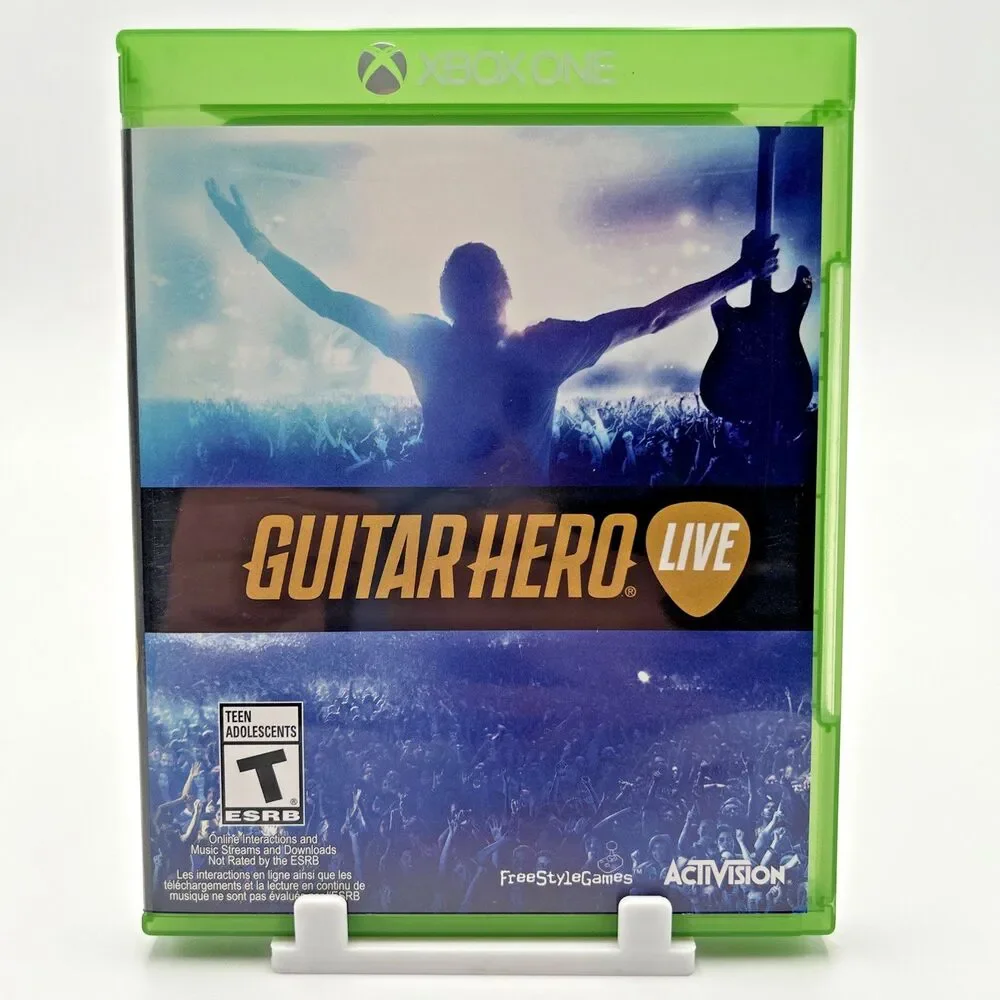 Guitar Hero Live Microsoft Xbox One (2015) Music Band Video Game